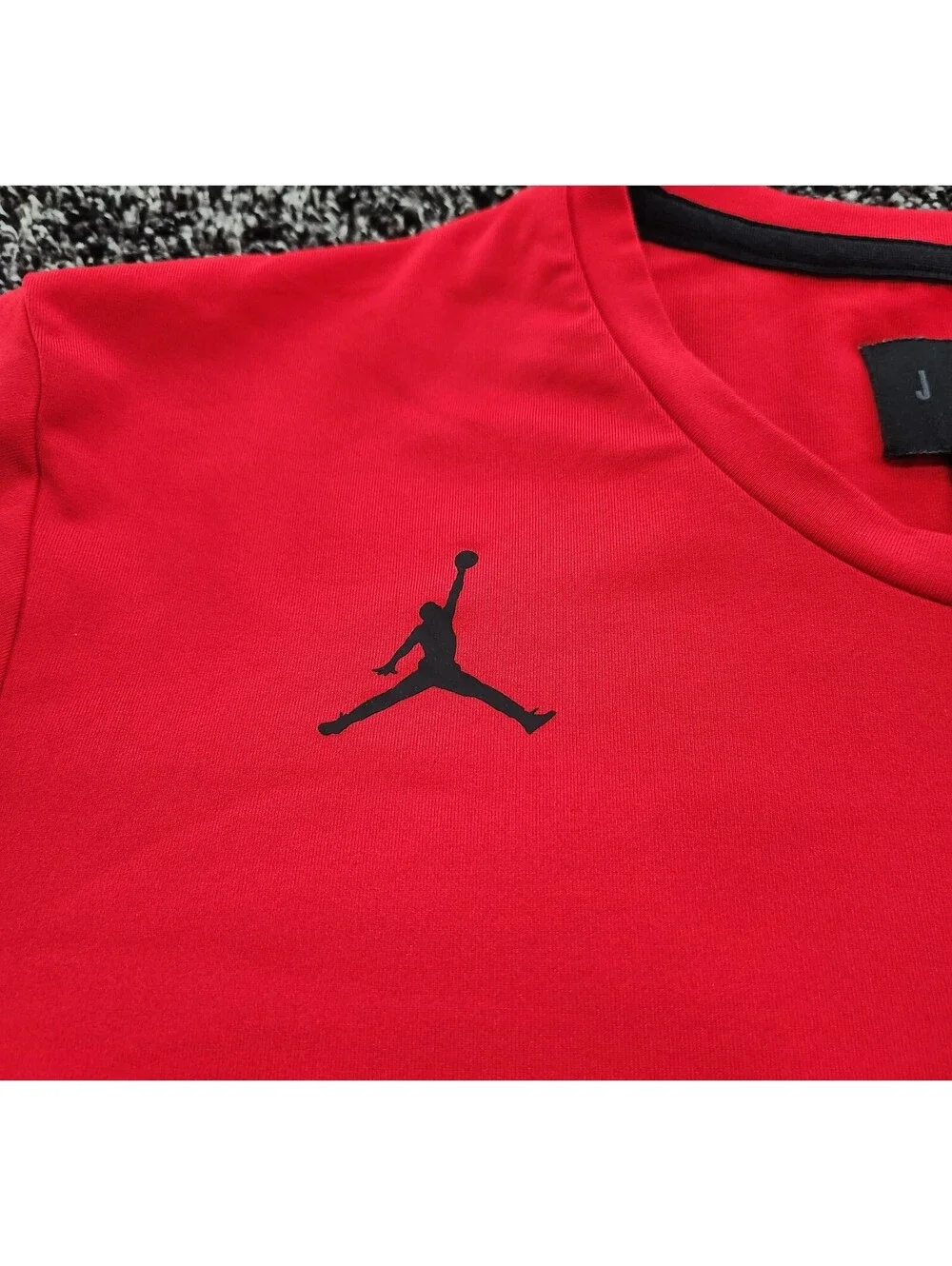 San Diego State Aztecs NCAA Jordan Red Poly Jersey T-Shirt Men's LARGE Pre-owned
